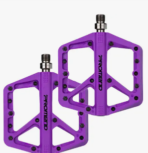 Bike Pedals - Durable Nylon DU Bearing Platform Pedals for MTB and BMX Visit the ZPZEZT Store